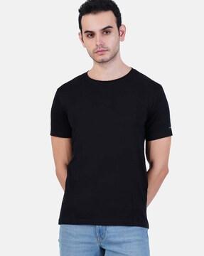 men regular fit round-neck t-shirt