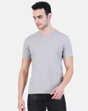 men regular fit round-neck t-shirt