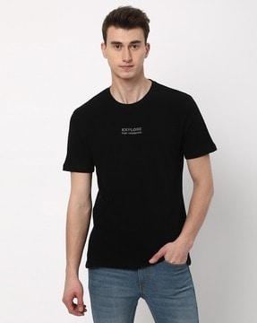 men regular fit round-neck t-shirt