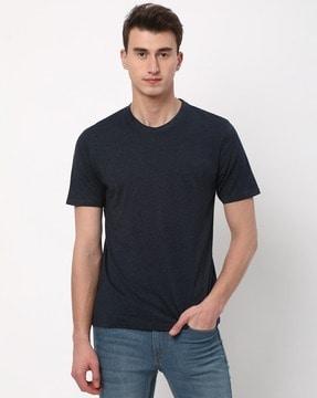 men regular fit round-neck t-shirt