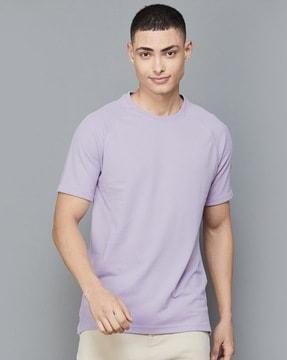 men regular fit round-neck t-shirt