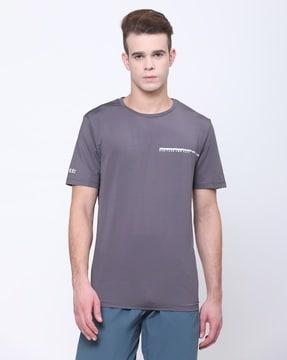 men regular fit round-neck t-shirt