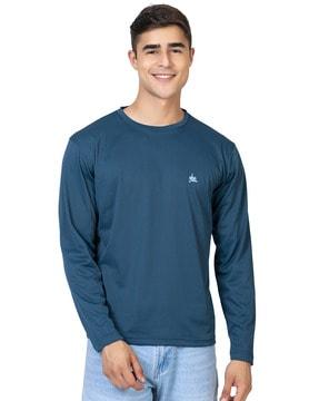 men regular fit round-neck t-shirt