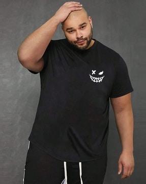 men regular fit round-neck t-shirt