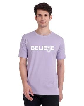 men regular fit round-neck t-shirt