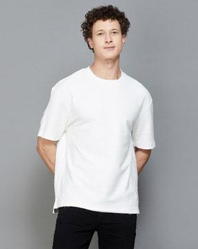 men regular fit round-neck t-shirt