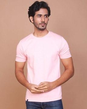 men regular fit round-neck t-shirt