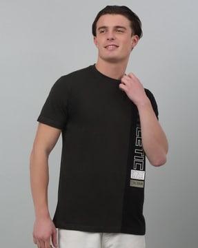 men regular fit round-neck t-shirt