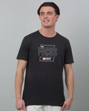 men regular fit round-neck t-shirt