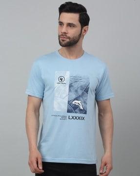 men regular fit round-neck t-shirt