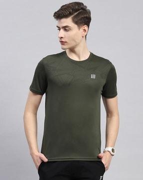 men regular fit round-neck t-shirt