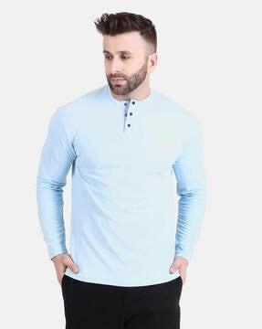 men regular fit round-neck t-shirt