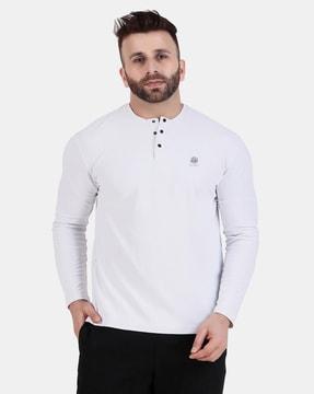 men regular fit round-neck t-shirt