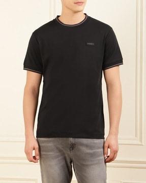 men regular fit round-neck t-shirt