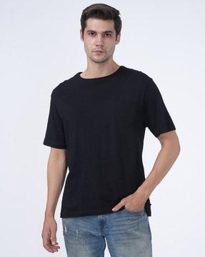 men regular fit round-neck t-shirt