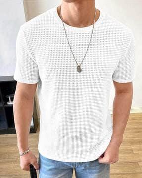 men regular fit round-neck t-shirt