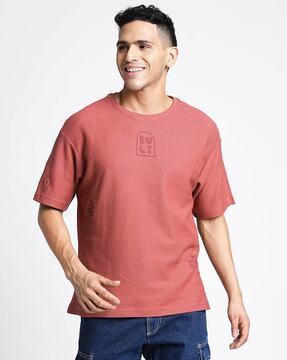 men regular fit round-neck t-shirt