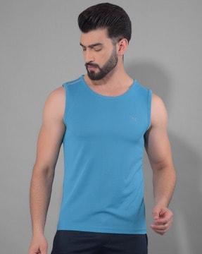 men regular fit round-neck t-shirt