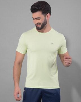 men regular fit round-neck t-shirt