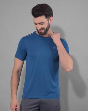 men regular fit round-neck t-shirt