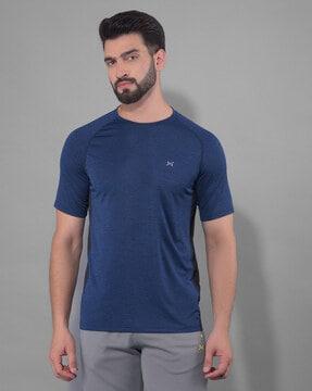 men regular fit round-neck t-shirt