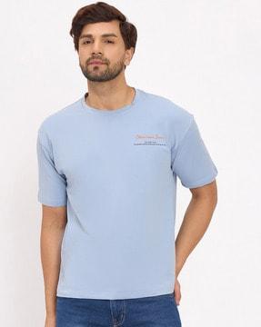 men regular fit round-neck t-shirt