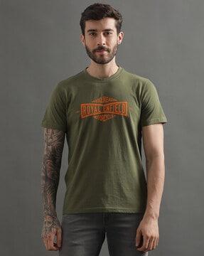 men regular fit round-neck t-shirt