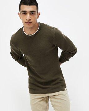 men regular fit round-neck t-shirt