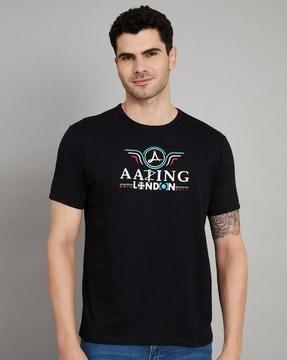 men regular fit round-neck t-shirt