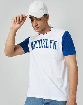 men regular fit round-neck t-shirt