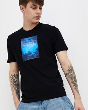 men regular fit round-neck t-shirt