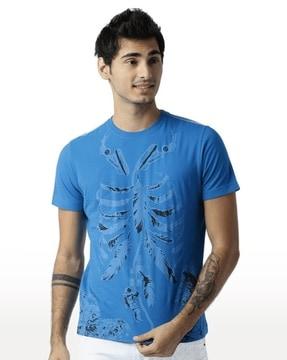 men regular fit round-neck t-shirt