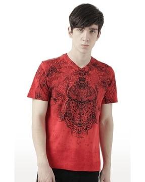 men regular fit round-neck t-shirt