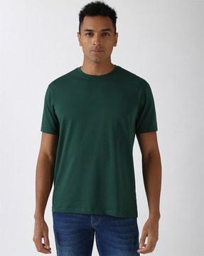 men regular fit round-neck t-shirt