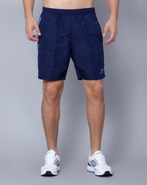 men regular fit shorts with elasticated waist