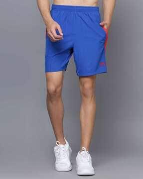 men regular fit shorts with insert pockets