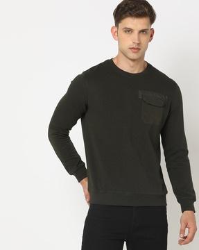 men regular fit sweatshirt