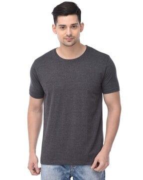 men regular fit t-shirt with round neck