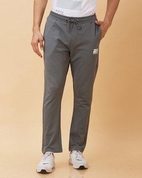 men regular fit track pants