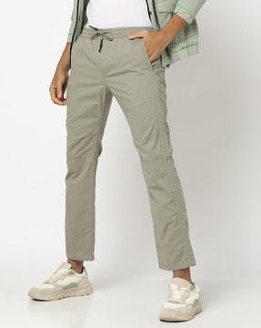 men regular fit track pants