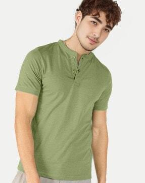 men regular fit v-neck t-shirt