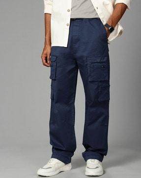 men relaxed fit cargo pants