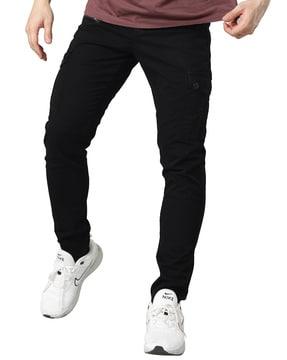 men relaxed fit cargo pants