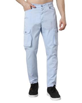 men relaxed fit cargo pants