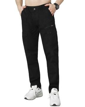 men relaxed fit cargo pants