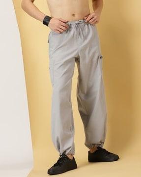 men relaxed fit cargo pants