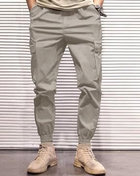 men relaxed fit cargo pants