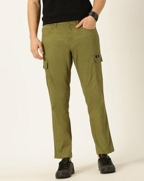 men relaxed fit cargo pants