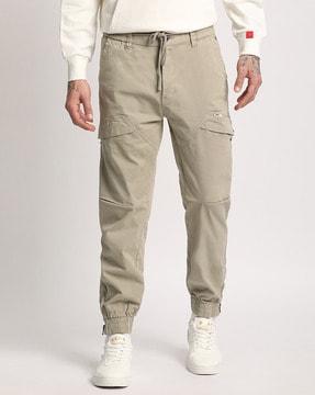 men relaxed fit cargo pants