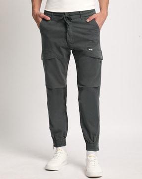 men relaxed fit cargo pants